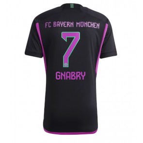 Maillot de foot Bayern Munich Serge Gnabry #7 Extérieur 2023-24 Manches Courte